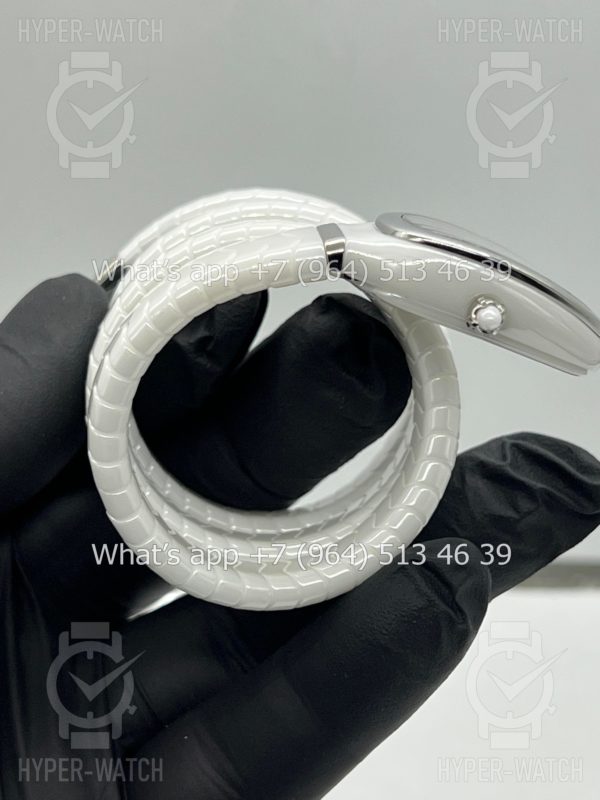 Товар Bvlgari Serpenti Spiga 35mm Ceramic White Steel Фото 10 - Bvlgari Serpenti Spiga 35mm Ceramic White Steel