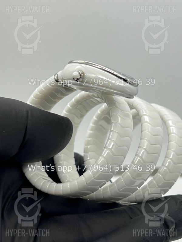 Товар Bvlgari Serpenti Spiga 35mm Ceramic White Steel Фото 13 - Bvlgari Serpenti Spiga 35mm Ceramic White Steel