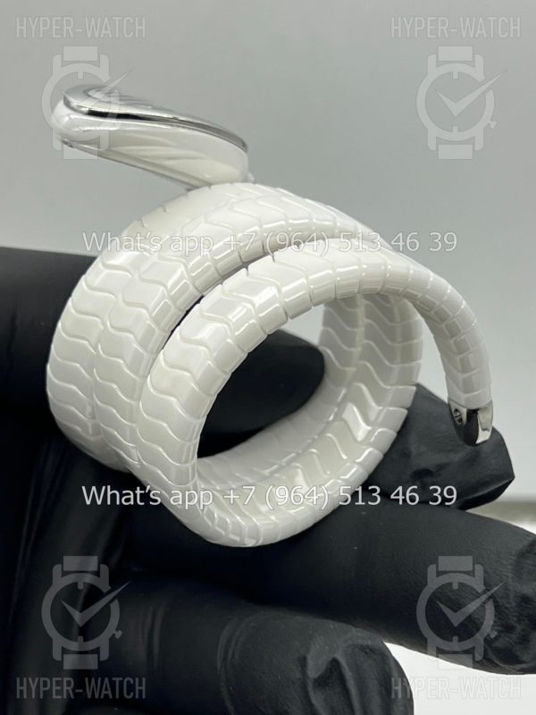 Товар Bvlgari Serpenti Spiga 35mm Ceramic White Steel Фото 14 - Bvlgari Serpenti Spiga 35mm Ceramic White Steel