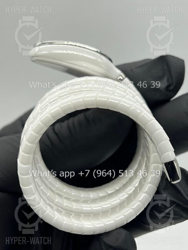Товар Bvlgari Serpenti Spiga 35mm Ceramic White Steel Фото 15 - Bvlgari Serpenti Spiga 35mm Ceramic White Steel