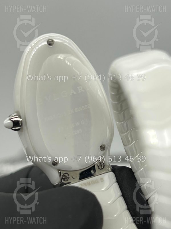 Товар Bvlgari Serpenti Spiga 35mm Ceramic White Steel Фото 17 - Bvlgari Serpenti Spiga 35mm Ceramic White Steel