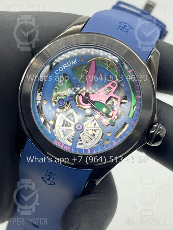 Фото 2 - Corum Bubble Skeleton 47mm Art 9510