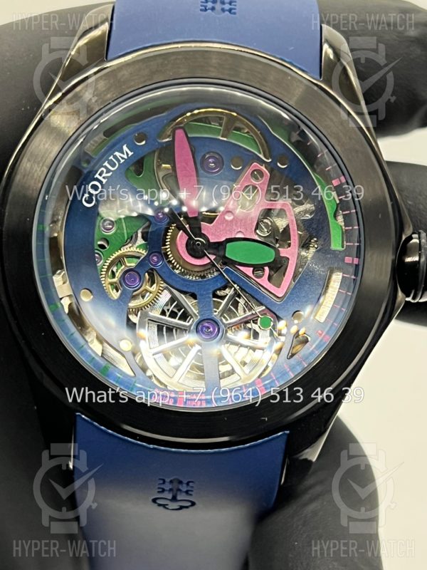 Фото 3 - Corum Bubble Skeleton 47mm Art 9510