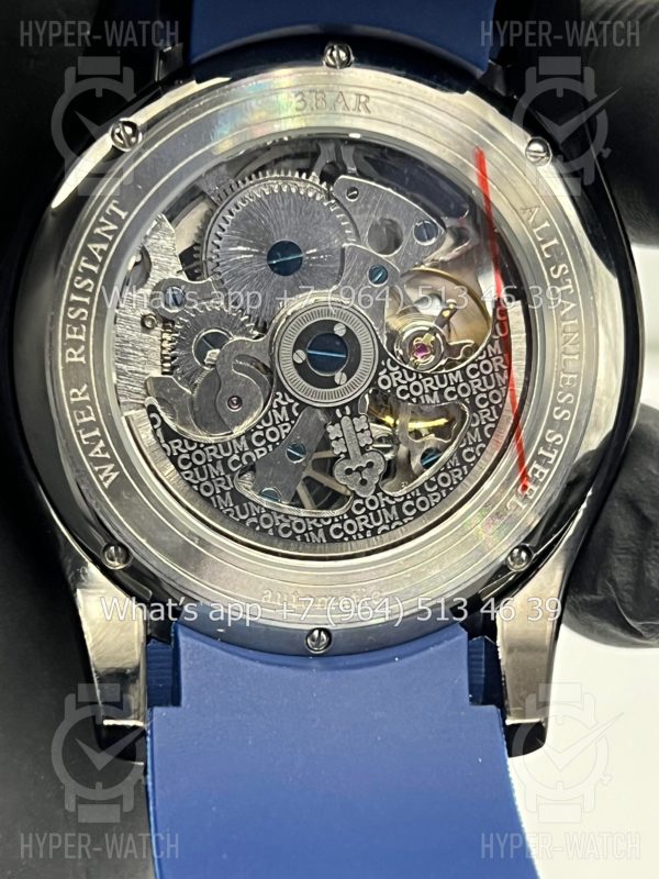 Фото 9 - Corum Bubble Skeleton 47mm Art 9510