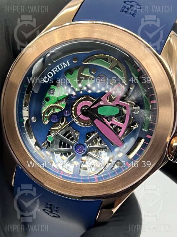 Товар Corum Bubble Skeleton 47mm Art 9551 Фото 2 - Corum Bubble Skeleton 47mm Art 9551