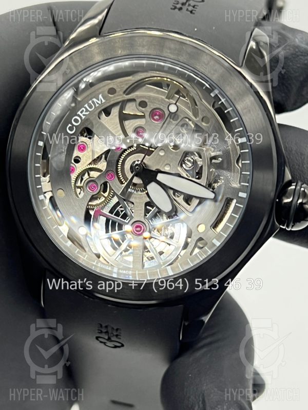 Фото 2 - Corum Bubble Skeleton 47mm Art 9513