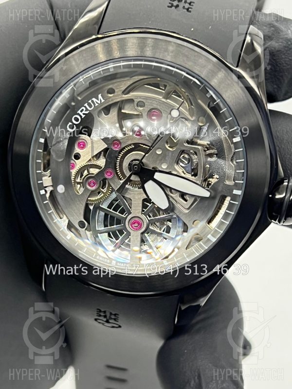 Фото 3 - Corum Bubble Skeleton 47mm Art 9513