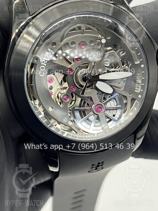 Фото 5 - Corum Bubble Skeleton 47mm Art 9513