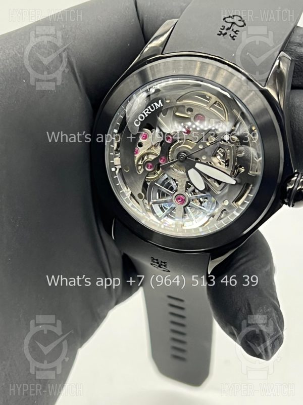 Фото 7 - Corum Bubble Skeleton 47mm Art 9513