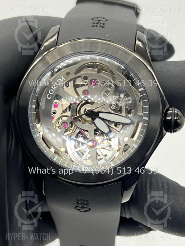 Фото 8 - Corum Bubble Skeleton 47mm Art 9513