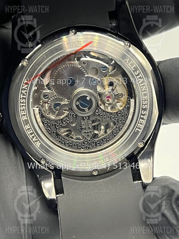 Фото 13 - Corum Bubble Skeleton 47mm Art 9513