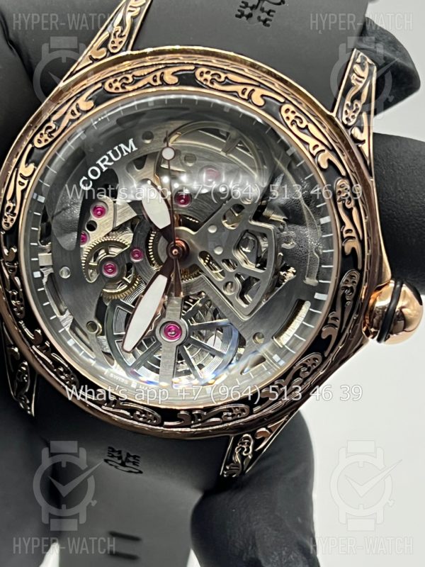 Фото 3 - Corum Bubble Skeleton 47mm Art 9517