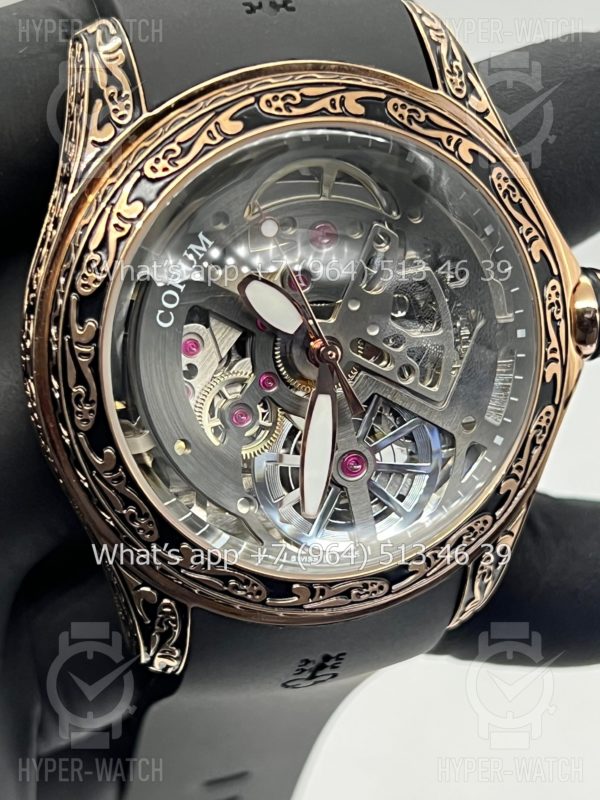 Фото 4 - Corum Bubble Skeleton 47mm Art 9517
