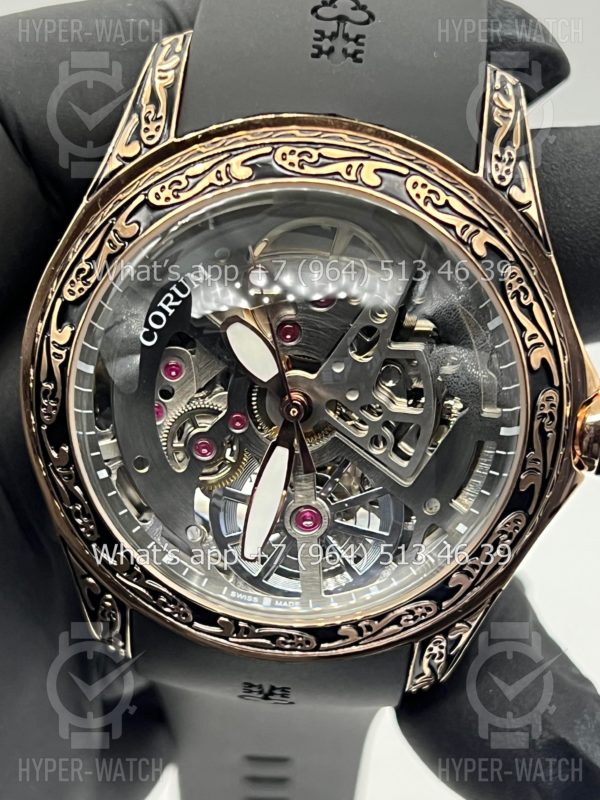 Фото 5 - Corum Bubble Skeleton 47mm Art 9517