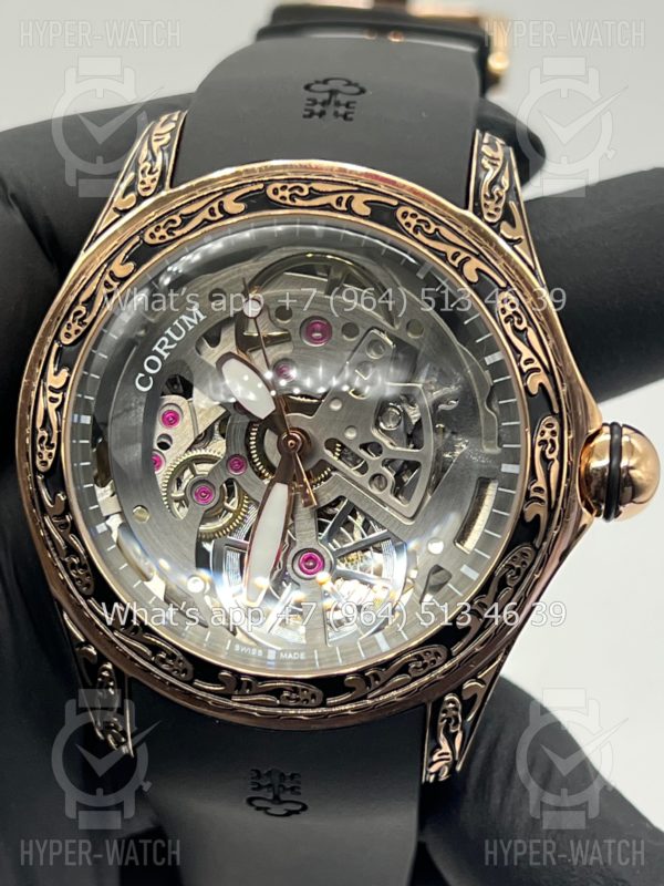 Фото 6 - Corum Bubble Skeleton 47mm Art 9517