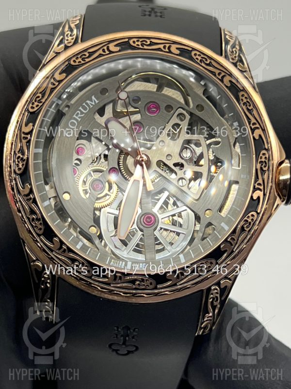 Фото 7 - Corum Bubble Skeleton 47mm Art 9517