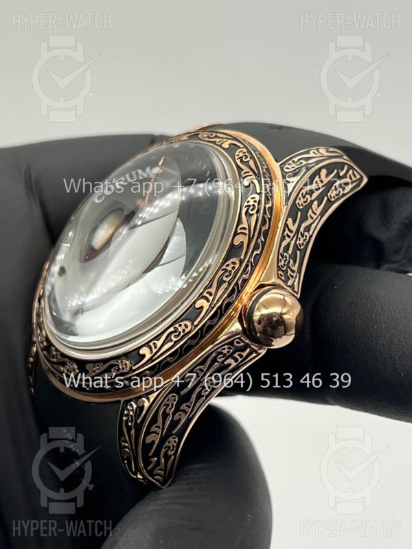 Фото 9 - Corum Bubble Skeleton 47mm Art 9517