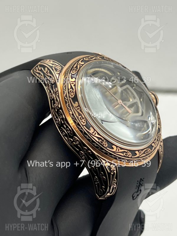 Фото 10 - Corum Bubble Skeleton 47mm Art 9517