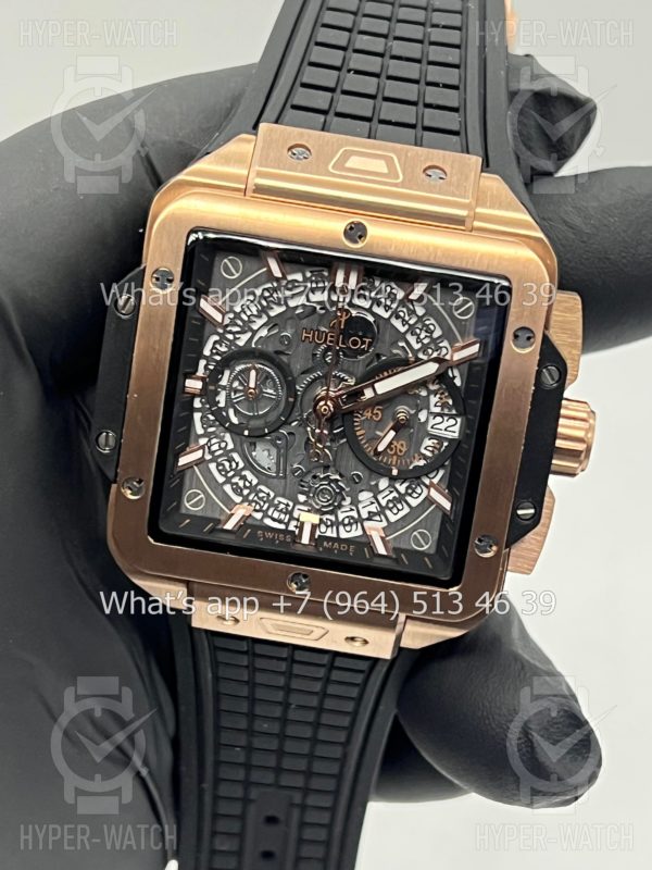 Фото 4 - Hublot Square Bang Unico 42mm Art 9461
