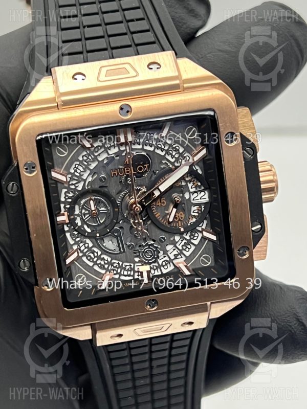 Фото 5 - Hublot Square Bang Unico 42mm Art 9461