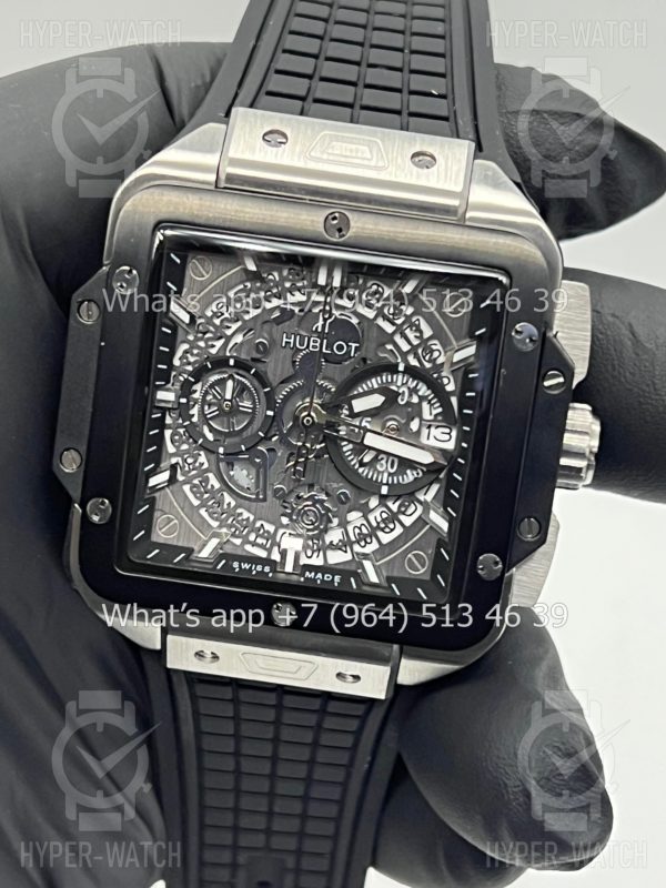 Фото 2 - Hublot Square Bang Unico 42mm Art 9457