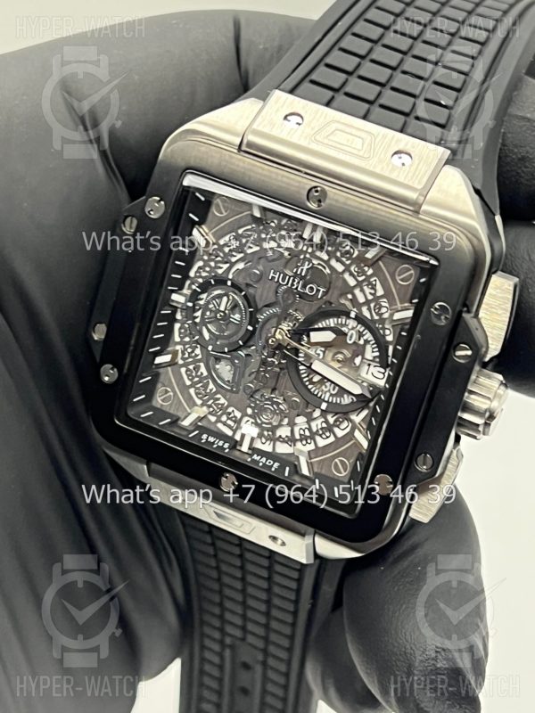 Фото 5 - Hublot Square Bang Unico 42mm Art 9457