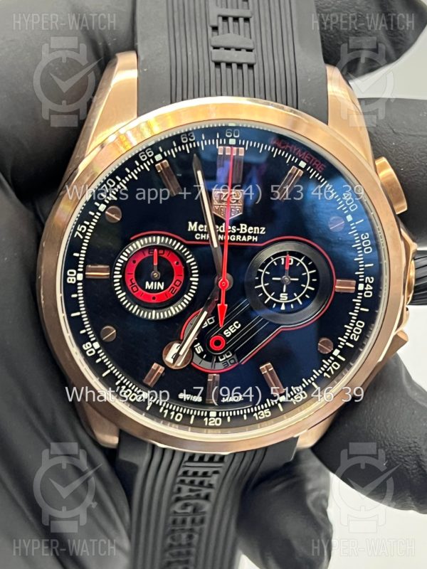 Фото 7 - Tag Heuer Grand Carrera 43mm Mercedes Benz Art 9465