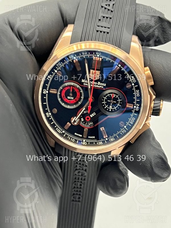Фото 8 - Tag Heuer Grand Carrera 43mm Mercedes Benz Art 9465