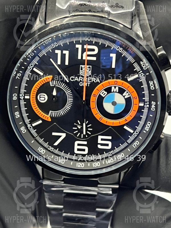 Фото 6 - Tag Heuer Carrera 43mm BMW Art 9478