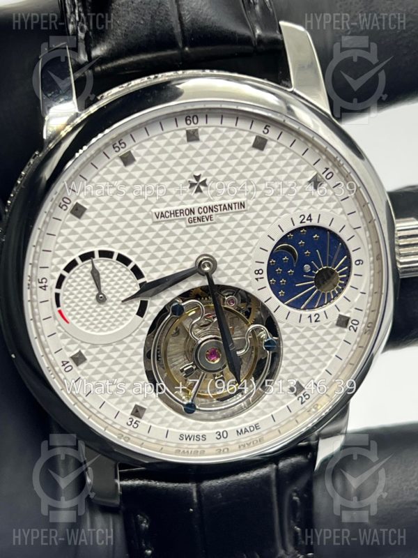 Фото 4 - Vacheron Constantin Traditionnelle 44mm Steel White