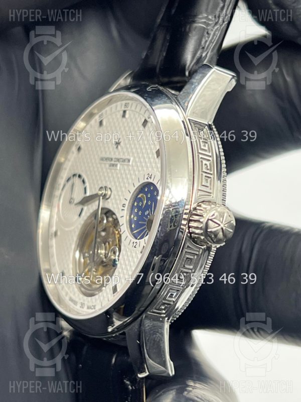 Фото 6 - Vacheron Constantin Traditionnelle 44mm Steel White