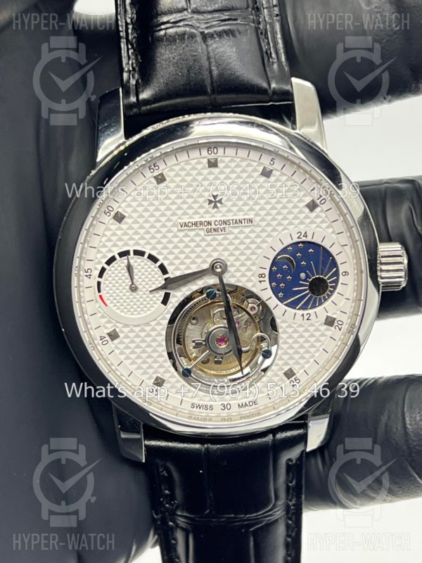 Фото 8 - Vacheron Constantin Traditionnelle 44mm Steel White