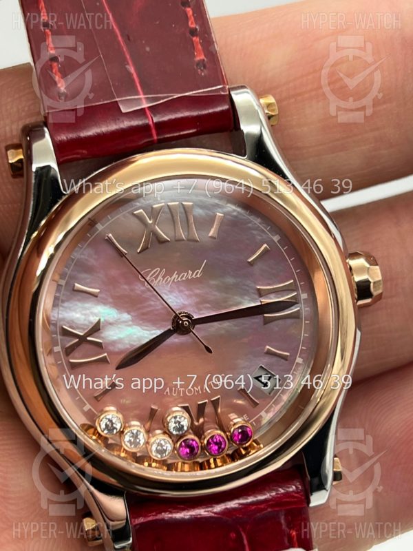 Фото 2 - Chopard Happy Sport 36mm 278559-6021 Red