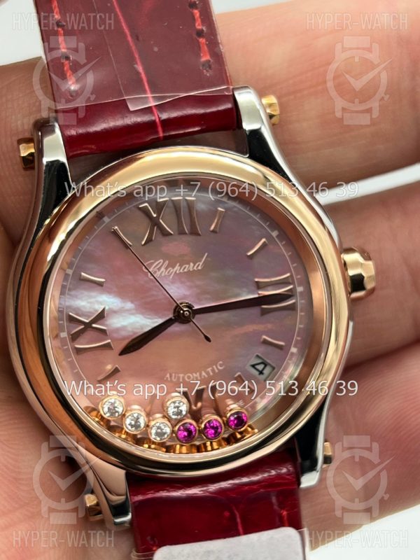 Фото 3 - Chopard Happy Sport 36mm 278559-6021 Red