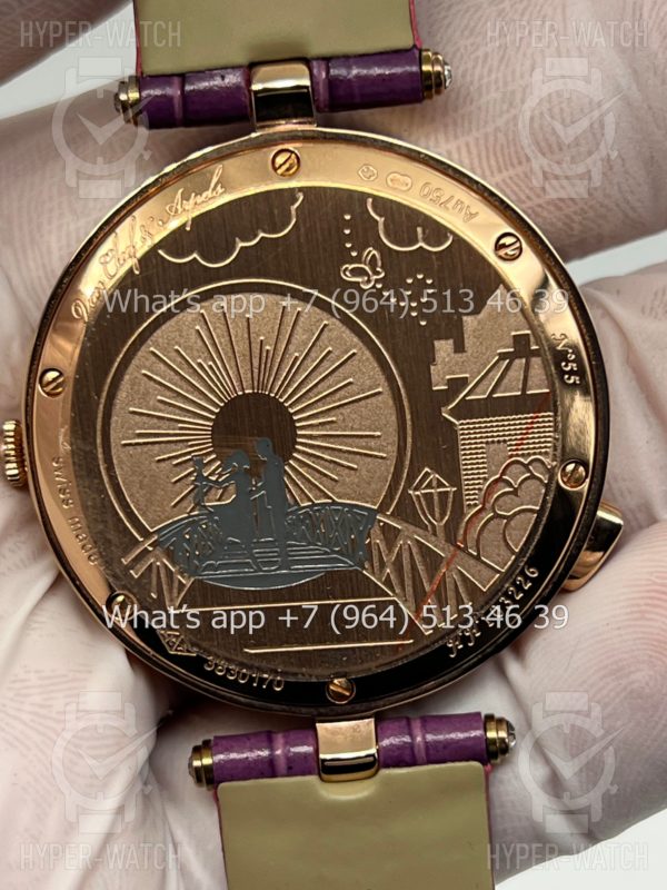 Товар Van Cleef & Arpels Poetic Complication Lady Arpels Pont des Amoureux VCARO8TZ00 Фото 7 - Van Cleef & Arpels Poetic Complication Lady Arpels Pont des Amoureux VCARO8TZ00