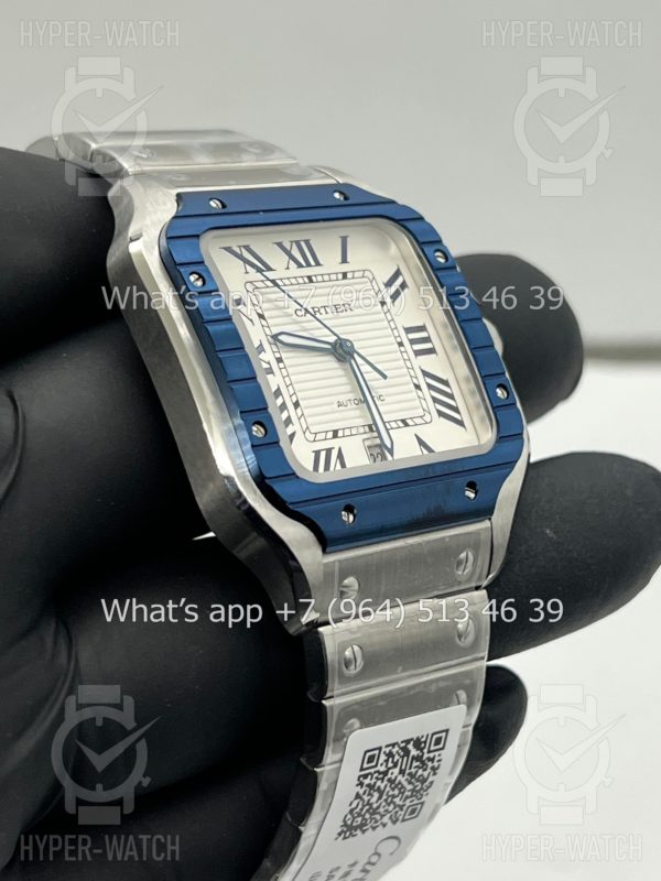 Фото 9 - Cartier Santos de Cartier 40mm WSSA0047 Steel