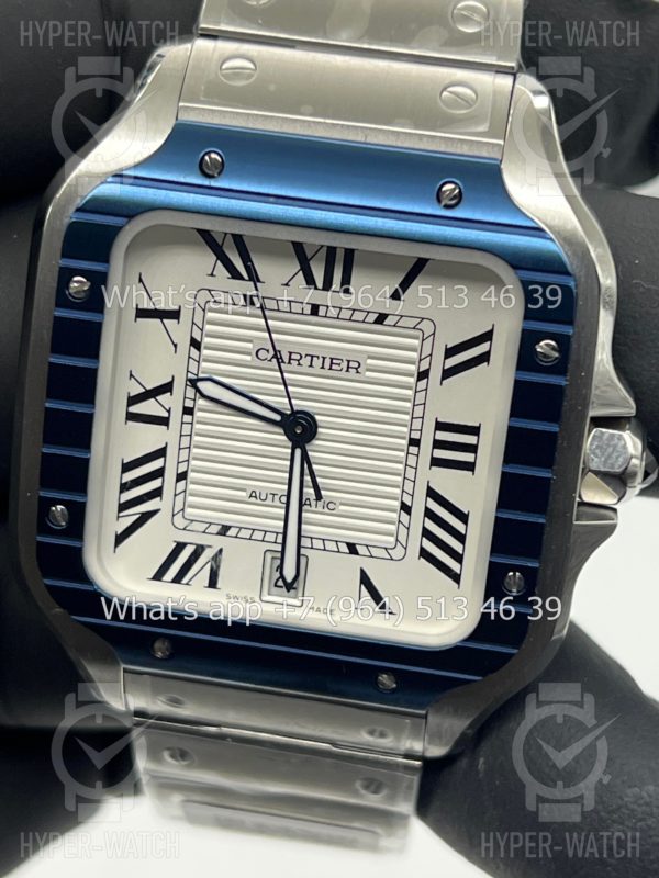 Фото 10 - Cartier Santos de Cartier 40mm WSSA0047 Steel
