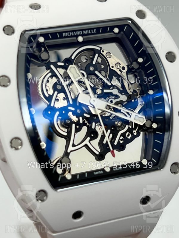 Товар Richard Mille RM 055 White Bubba Watson Ceramic Art 9686 Фото 3 - Richard Mille RM 055 White Bubba Watson Ceramic Art 9686