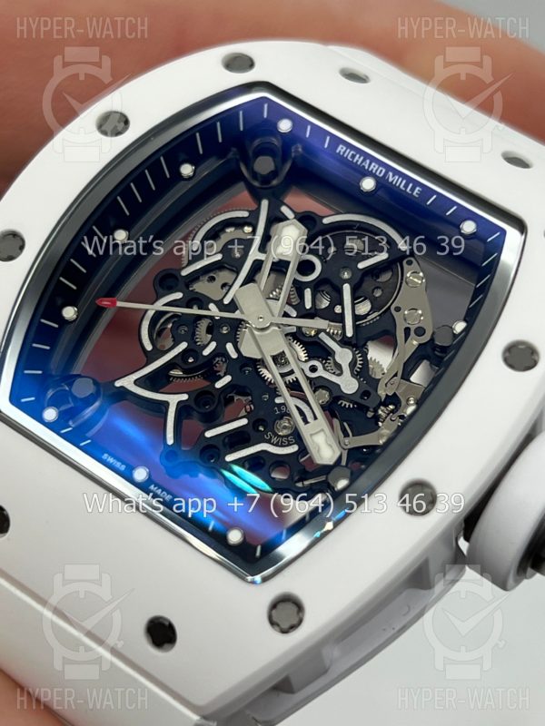 Товар Richard Mille RM 055 White Bubba Watson Ceramic Art 9686 Фото 7 - Richard Mille RM 055 White Bubba Watson Ceramic Art 9686
