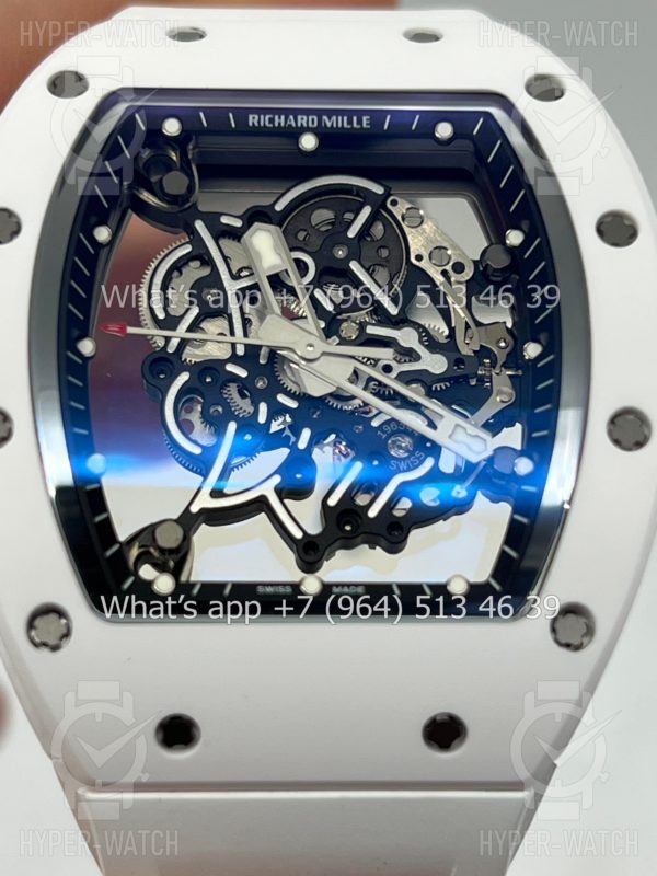 Товар Richard Mille RM 055 White Bubba Watson Ceramic Art 9686 Фото 10 - Richard Mille RM 055 White Bubba Watson Ceramic Art 9686
