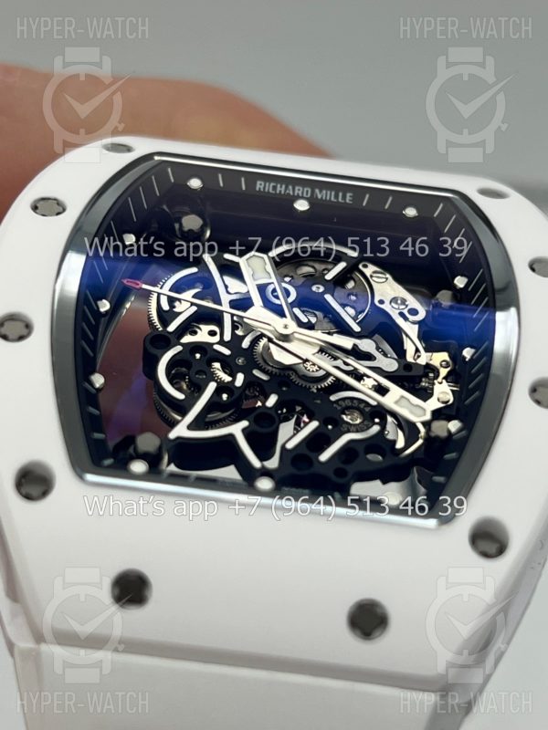 Товар Richard Mille RM 055 White Bubba Watson Ceramic Art 9686 Фото 11 - Richard Mille RM 055 White Bubba Watson Ceramic Art 9686