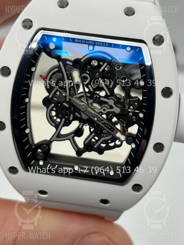 Товар Richard Mille RM 055 White Bubba Watson Ceramic Art 9686 Фото 12 - Richard Mille RM 055 White Bubba Watson Ceramic Art 9686