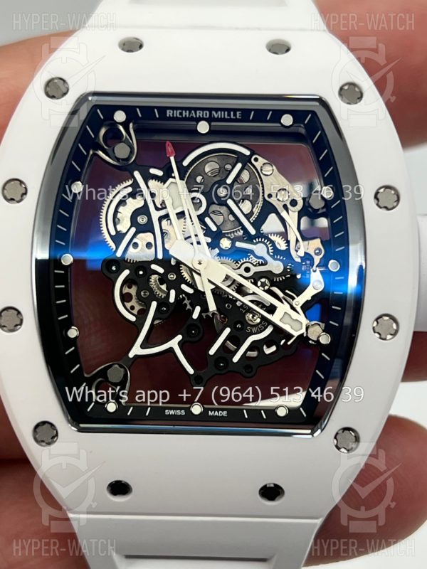 Товар Richard Mille RM 055 White Bubba Watson Ceramic Art 9686 Фото 13 - Richard Mille RM 055 White Bubba Watson Ceramic Art 9686