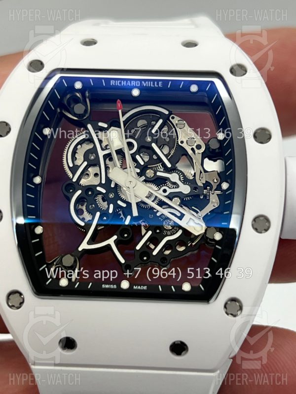Товар Richard Mille RM 055 White Bubba Watson Ceramic Art 9686 Фото 14 - Richard Mille RM 055 White Bubba Watson Ceramic Art 9686