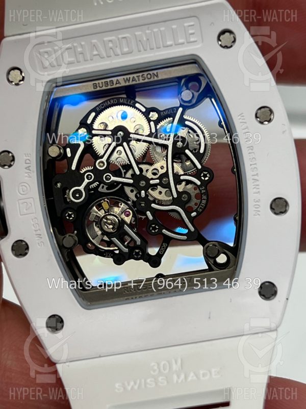Товар Richard Mille RM 055 White Bubba Watson Ceramic Art 9686 Фото 19 - Richard Mille RM 055 White Bubba Watson Ceramic Art 9686