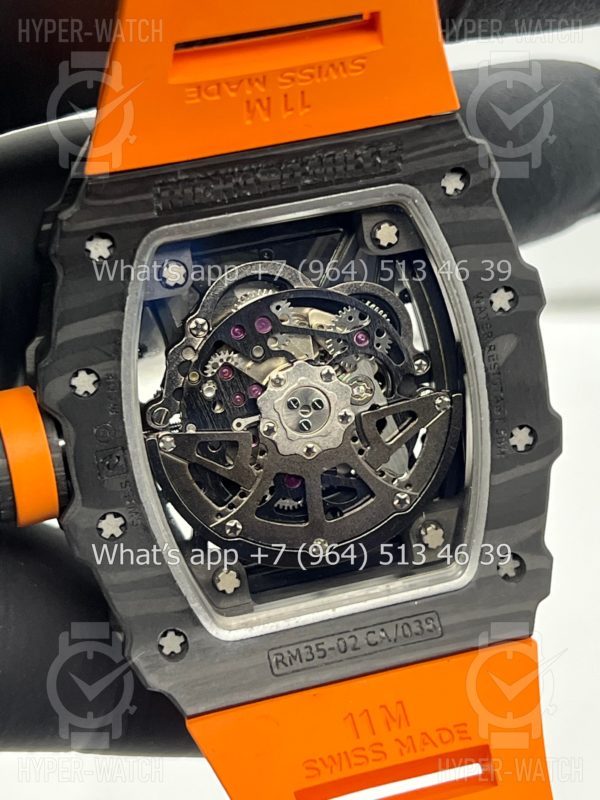 Товар Richard Mille RM 035-02 Rafa Orange Art 9712 Фото 16 - Richard Mille RM 035-02 Rafa Orange Art 9712