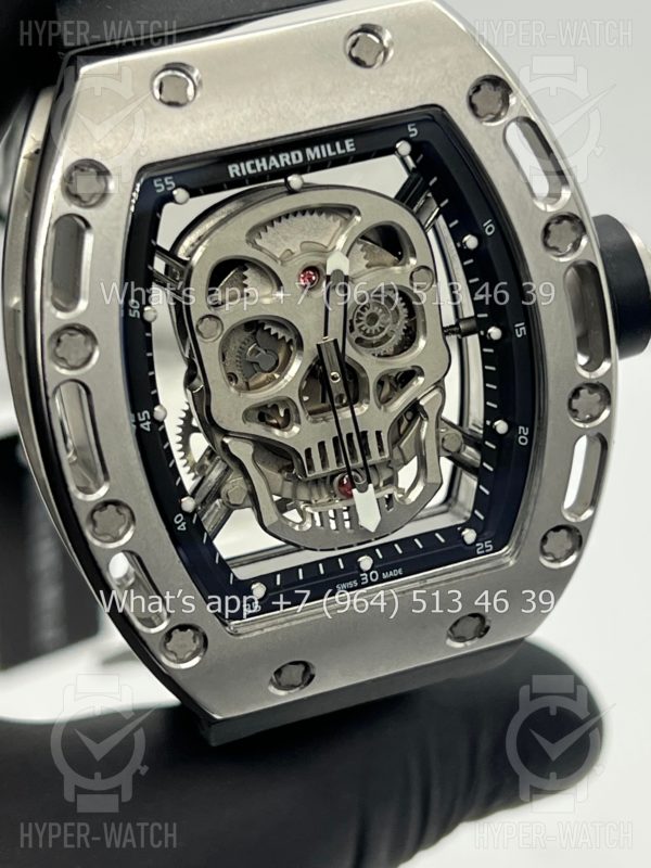 Товар Richard Mille RM 052 Skull Steel Art 9721 Фото 3 - Richard Mille RM 052 Skull Steel Art 9721