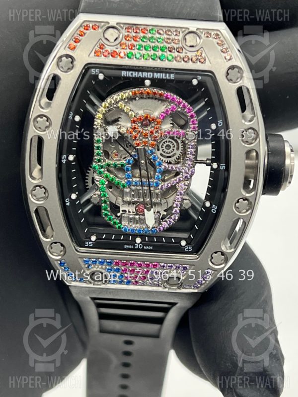 Товар Richard Mille RM 052 Skull Diamond Фото 2 - Richard Mille RM 052 Skull Diamond