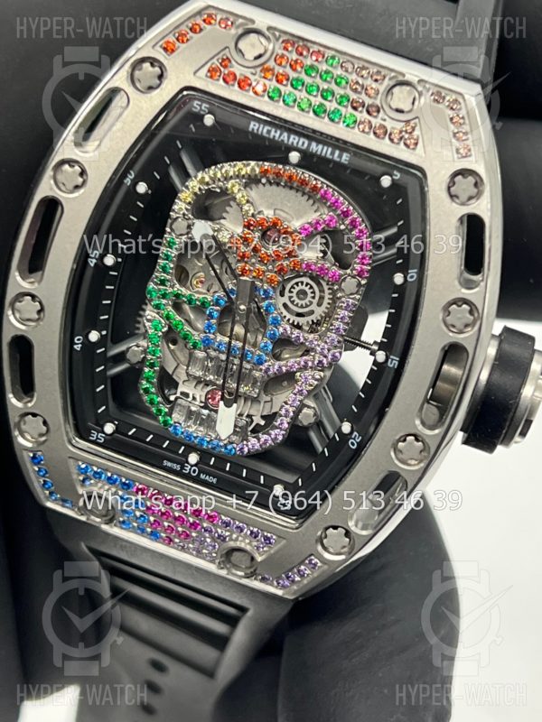 Товар Richard Mille RM 052 Skull Diamond Фото 3 - Richard Mille RM 052 Skull Diamond
