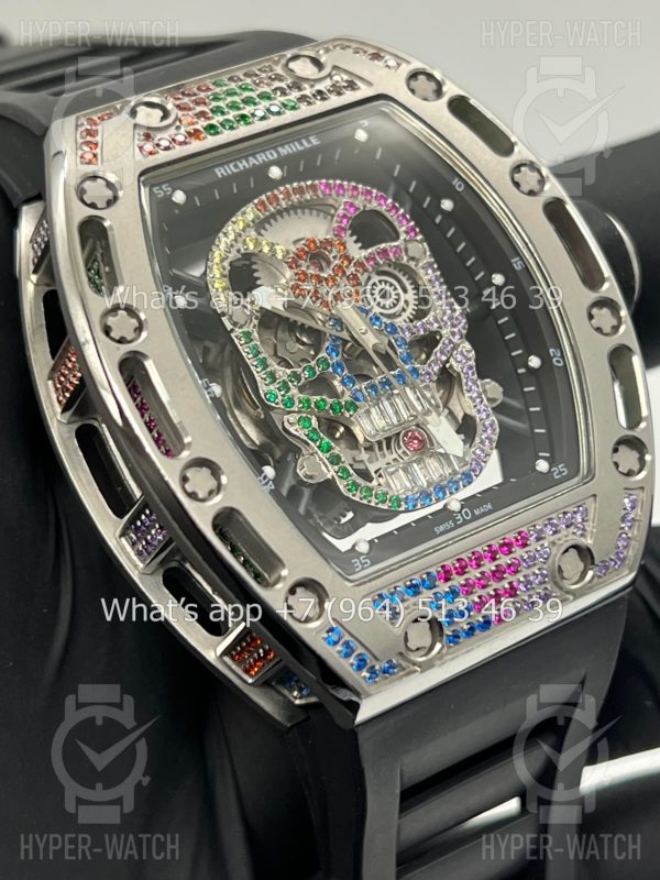 Товар Richard Mille RM 052 Skull Diamond Фото 5 - Richard Mille RM 052 Skull Diamond